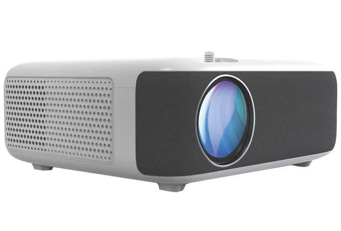 Projector 1080p LED For Home Theater   Rpj275 Side 